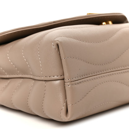 Louis Vuitton Calfskin LV New Wave Chain Bag Taupe 10 of 11