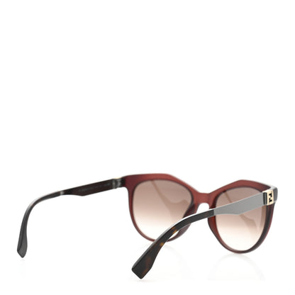 Fendi Acetate Cat Eye Sunglasses FF 0049/S Havana 4 of 9