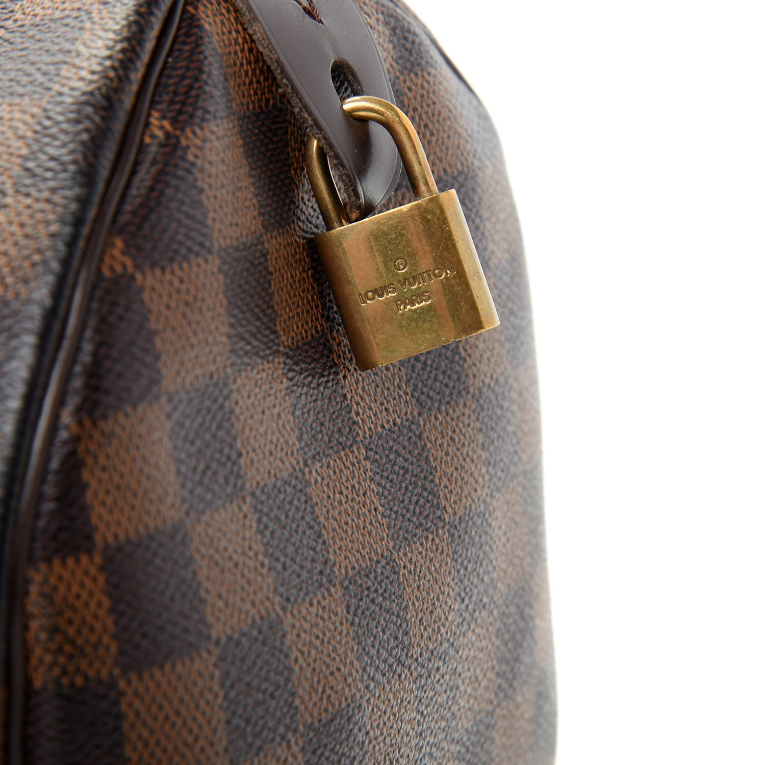 Louis Vuitton Damier Ebene Speedy 30 9 of 12