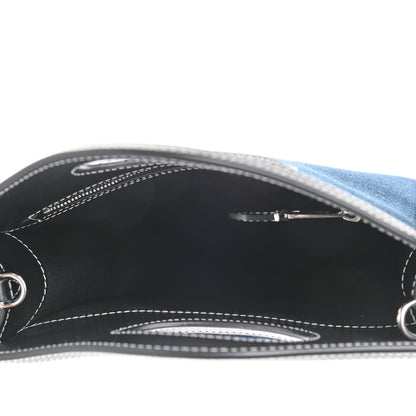 Burberry Denim Smooth Calfskin Mini Pocket Bag Blue 5 of 9
