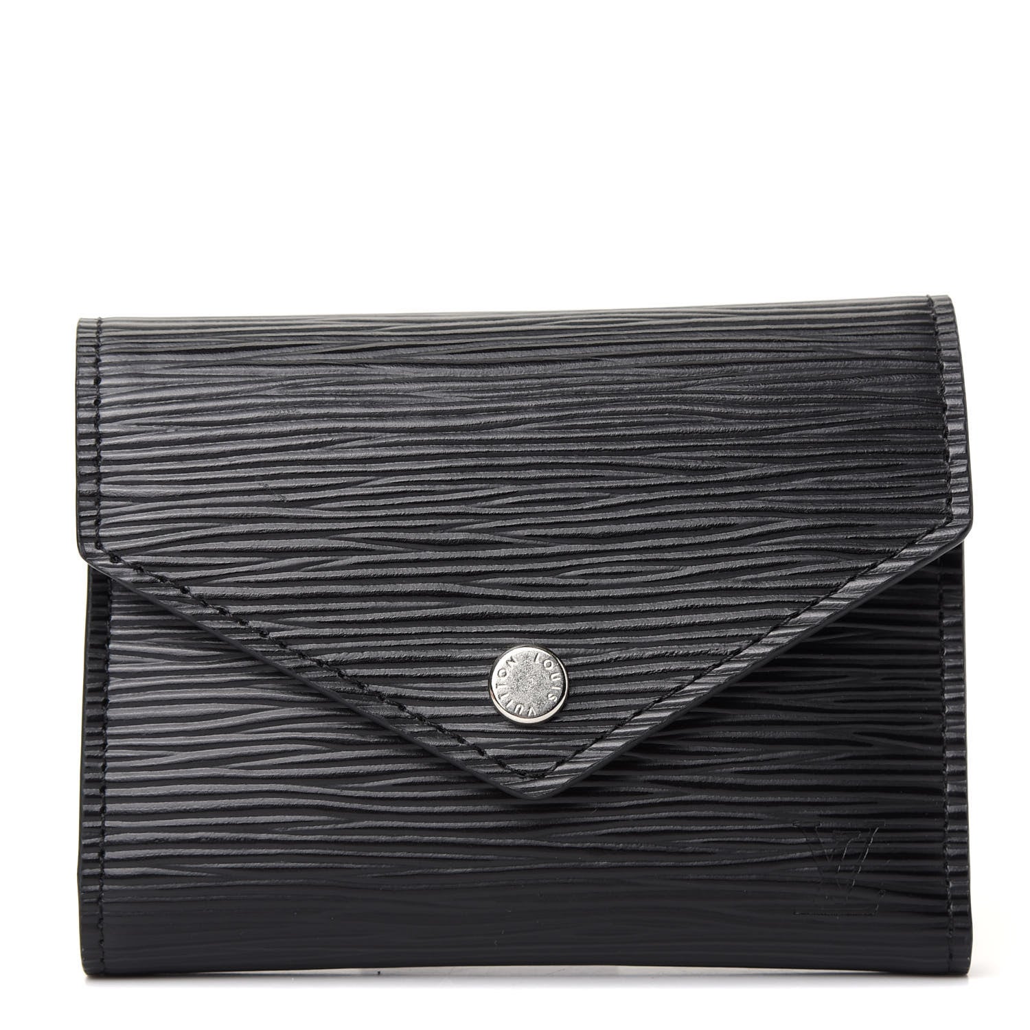 Louis Vuitton Epi Victorine Wallet Black 1 of 7
