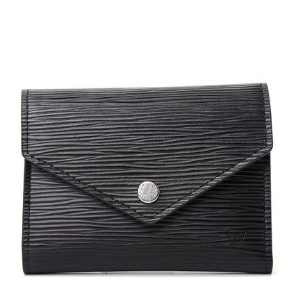 Louis Vuitton Epi Victorine Wallet Black 1 of 7