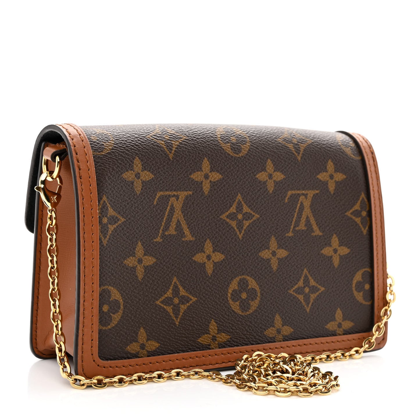 Reverse Monogram Dauphine Chain Wallet