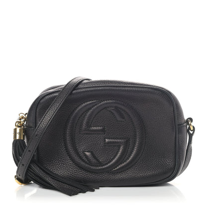 Gucci Pebbled Calfskin Small Soho Disco Bag Black 1 of 9