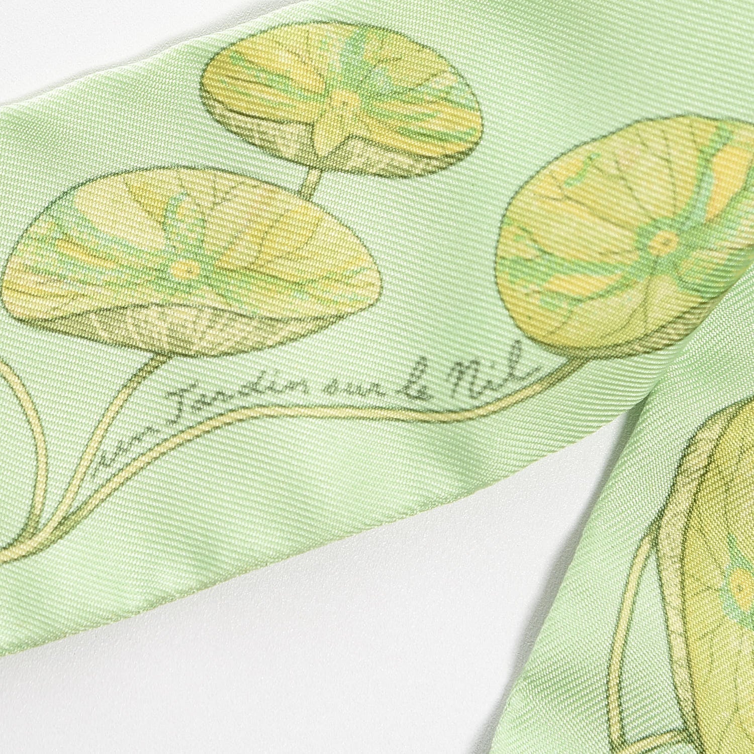 Hermes Silk Un Jardin Sur Le Nil Twilly 5 of 5