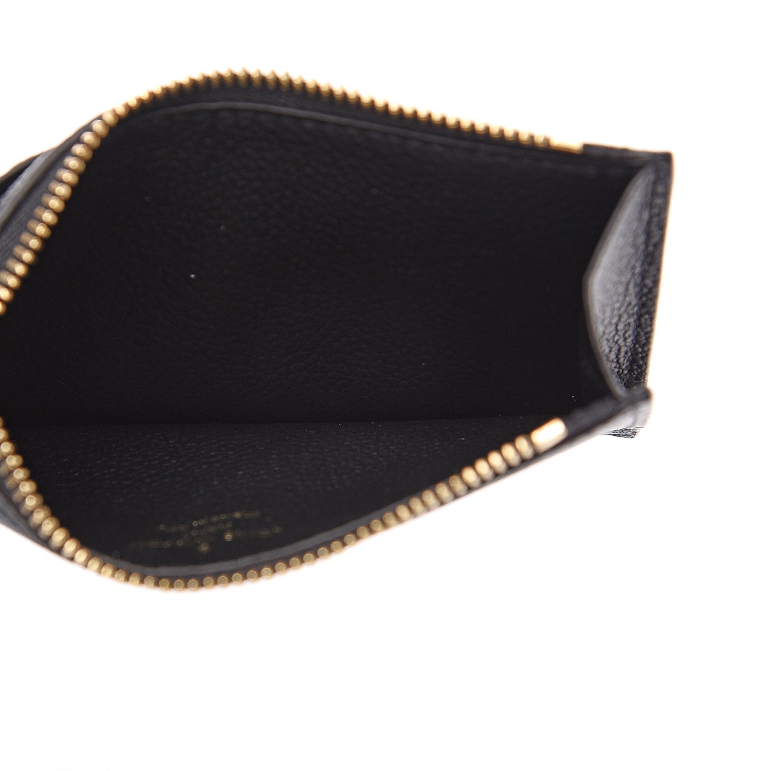 Louis Vuitton Empreinte Zipper Card Holder Black 4 of 6