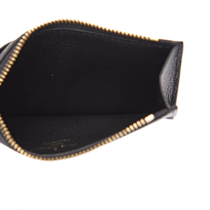 Louis Vuitton Empreinte Zipper Card Holder Black 4 of 6