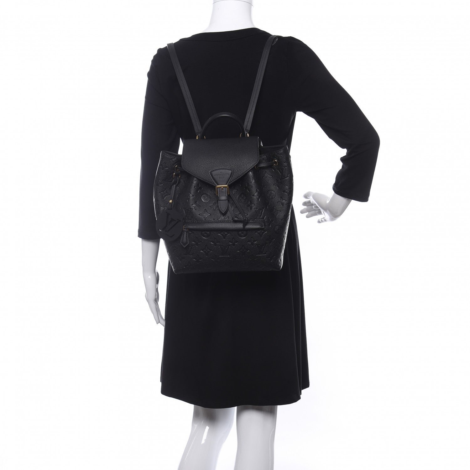 Louis Vuitton Empreinte Montsouris PM Black 2 of 9