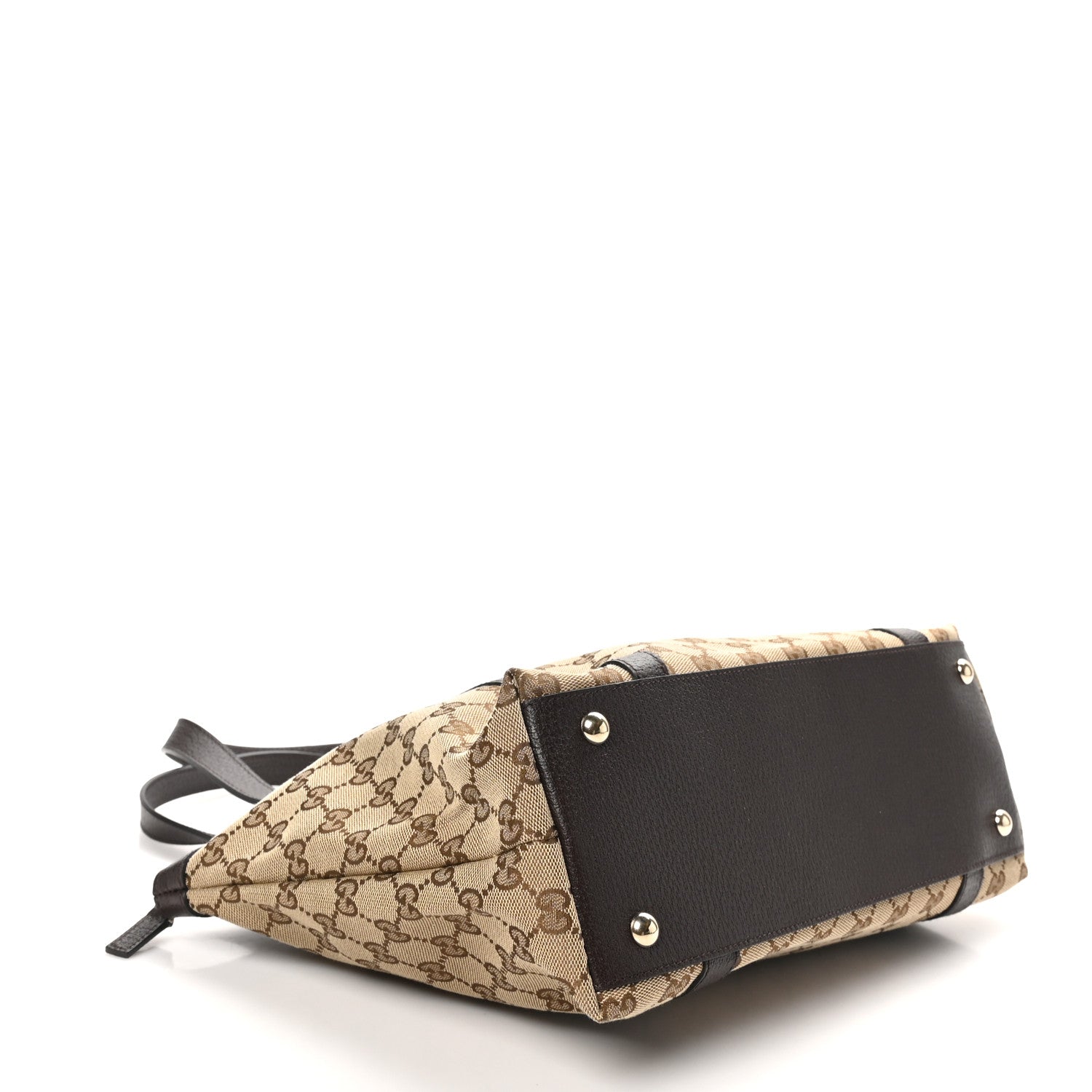 Gucci Monogram Medium Abbey Tote Brown 4 of 10