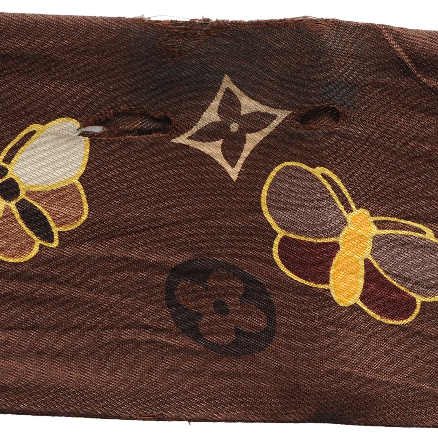 Louis Vuitton Silk Papillon Butterfly Bandeau 4 of 4