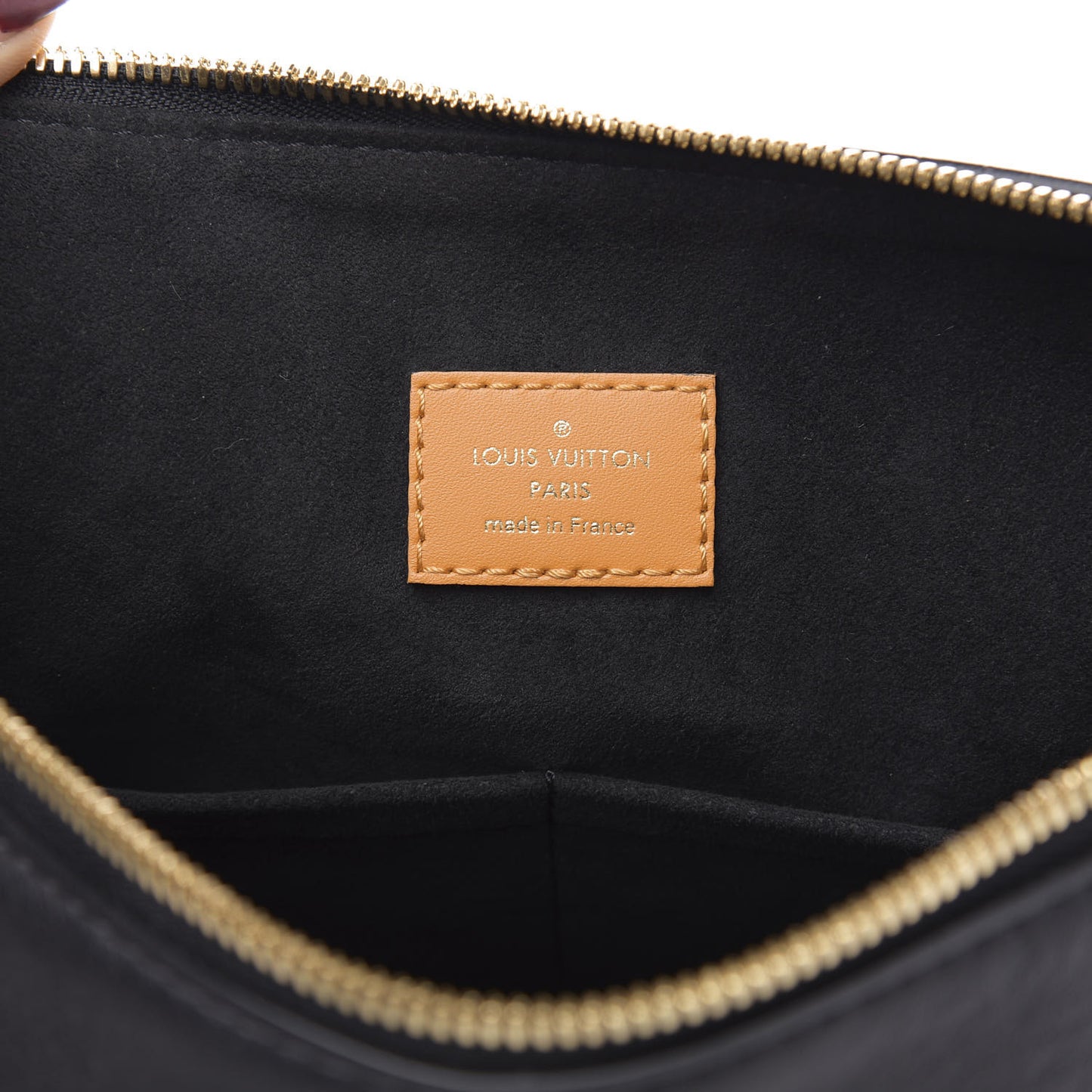 Damier Ebene Calfskin Maida Black