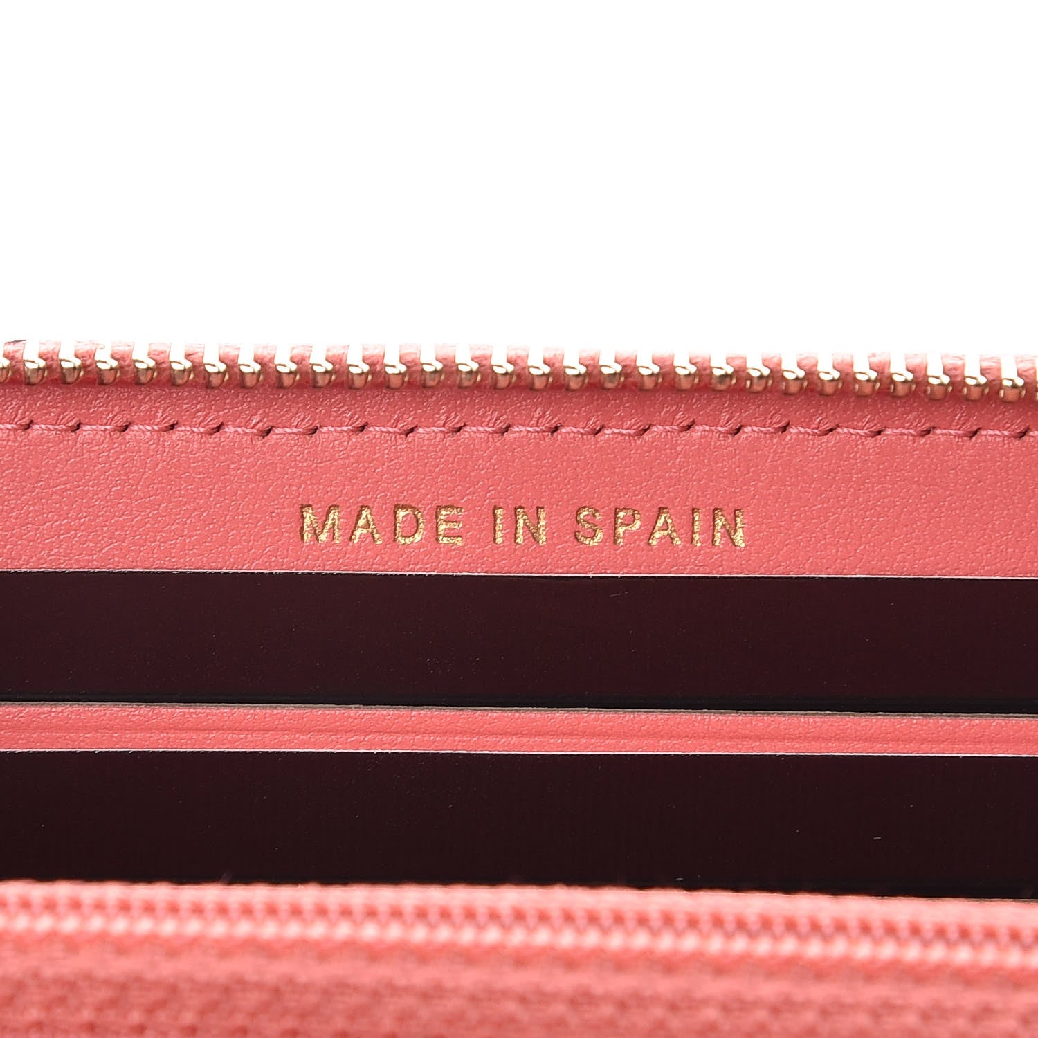 Chanel Iridescent Caviar Quilted Medium Zip Around Wallet Pink 7 of 12