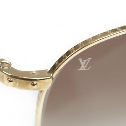 Louis Vuitton Conspiration GM Sunglasses Gold 5 of 13