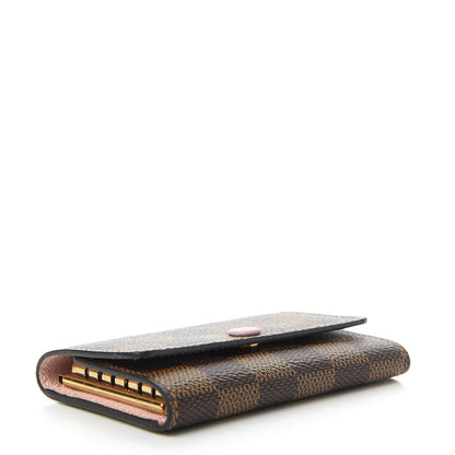 Louis Vuitton Damier Ebene Multicles 6 Key Holder Rose Ballerine 4 of 11