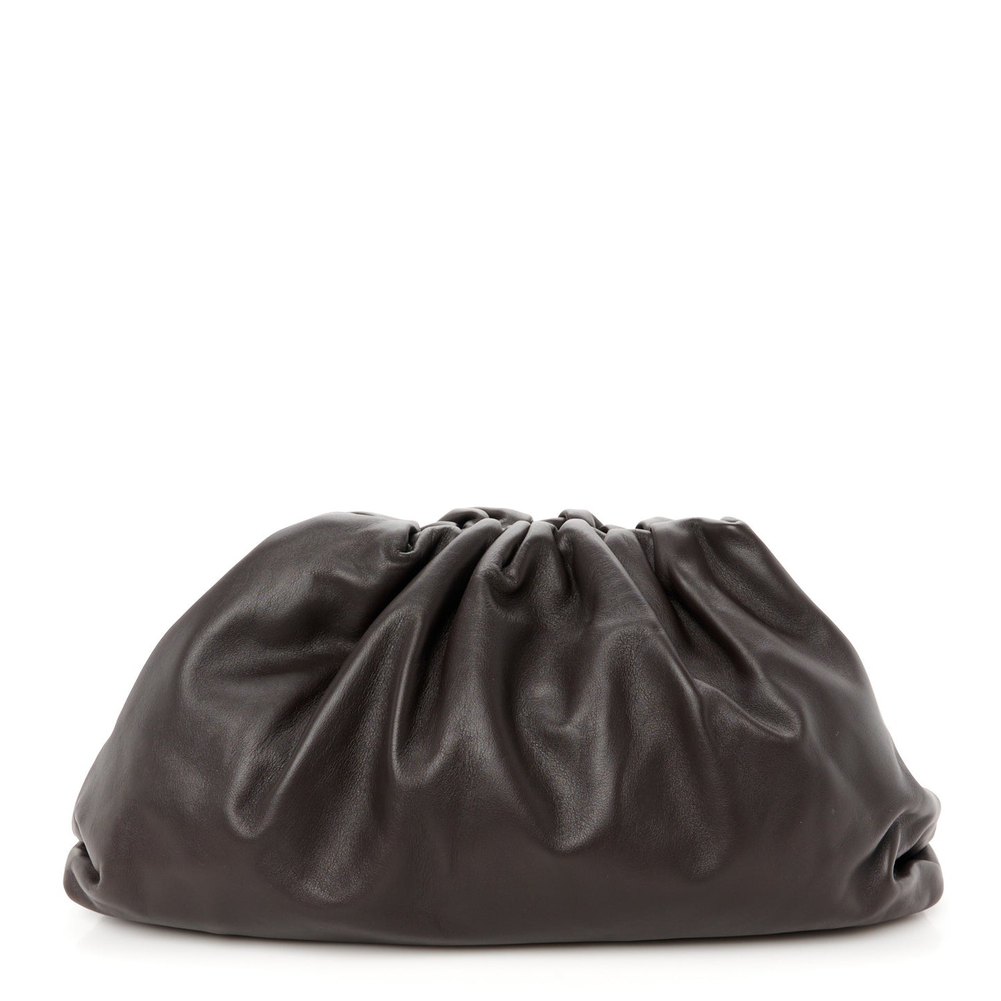 Smooth Butter Calf The Pouch Oversized Clutch Fondant