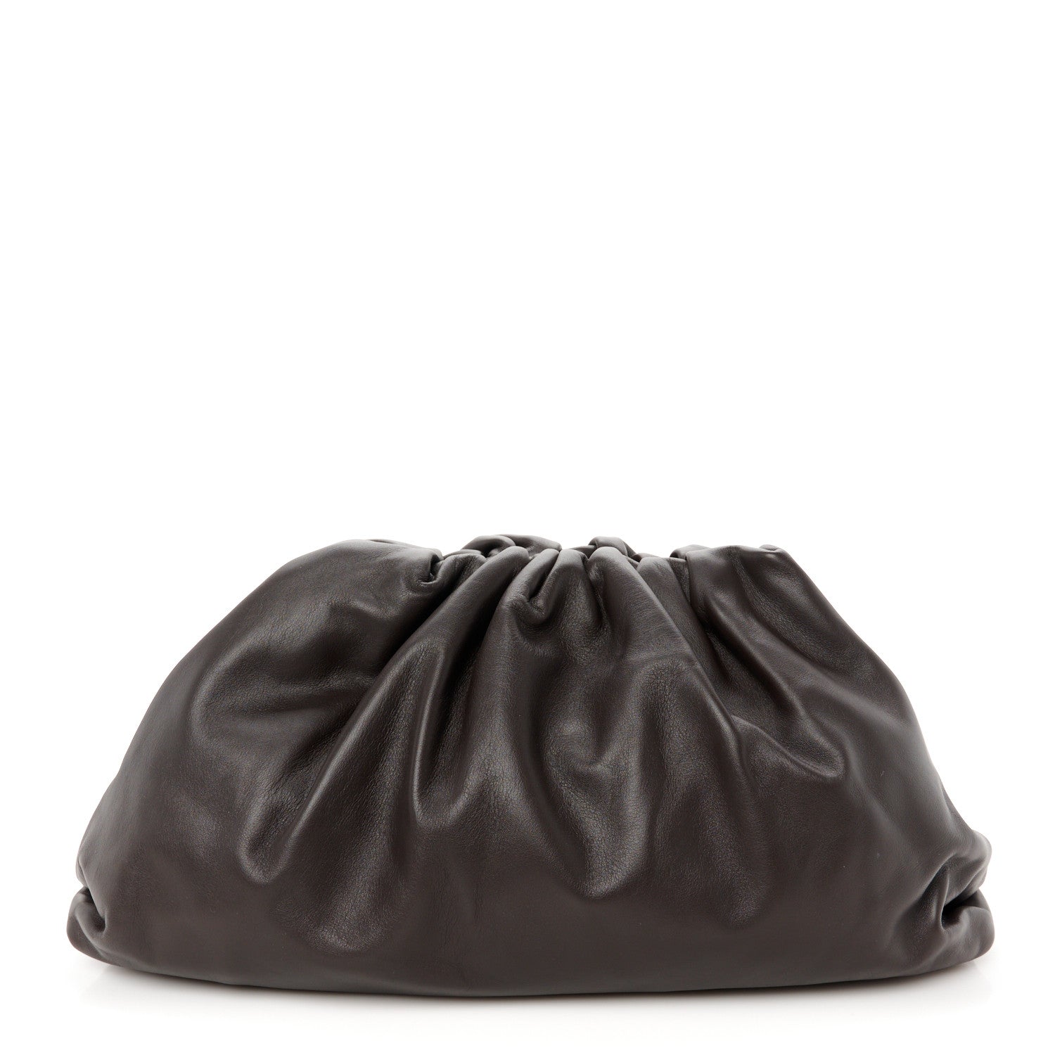 Bottega Veneta Smooth Butter Calf The Pouch Oversized Clutch Fondant 1 of 10