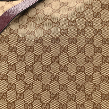Gucci Monogram Medium Diana Bamboo Shoulder Bag Dark Purple 11 of 18