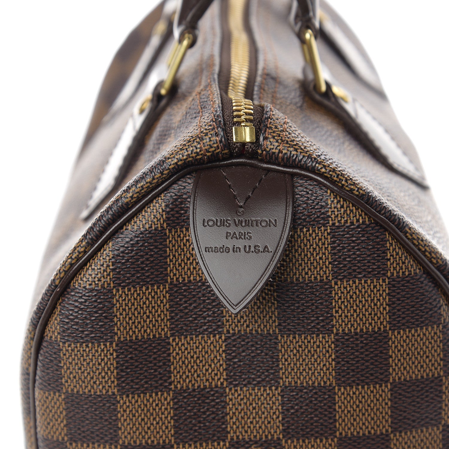 Louis Vuitton Damier Ebene Speedy 25 5 of 9