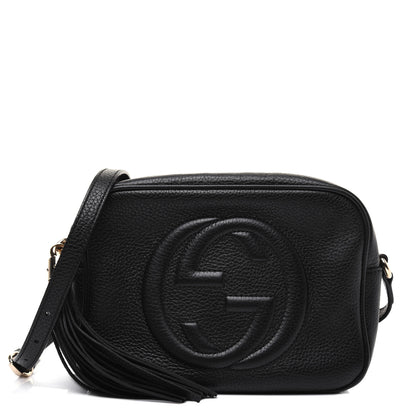 Gucci Pebbled Calfskin Small Soho Disco Bag Black 1 of 17