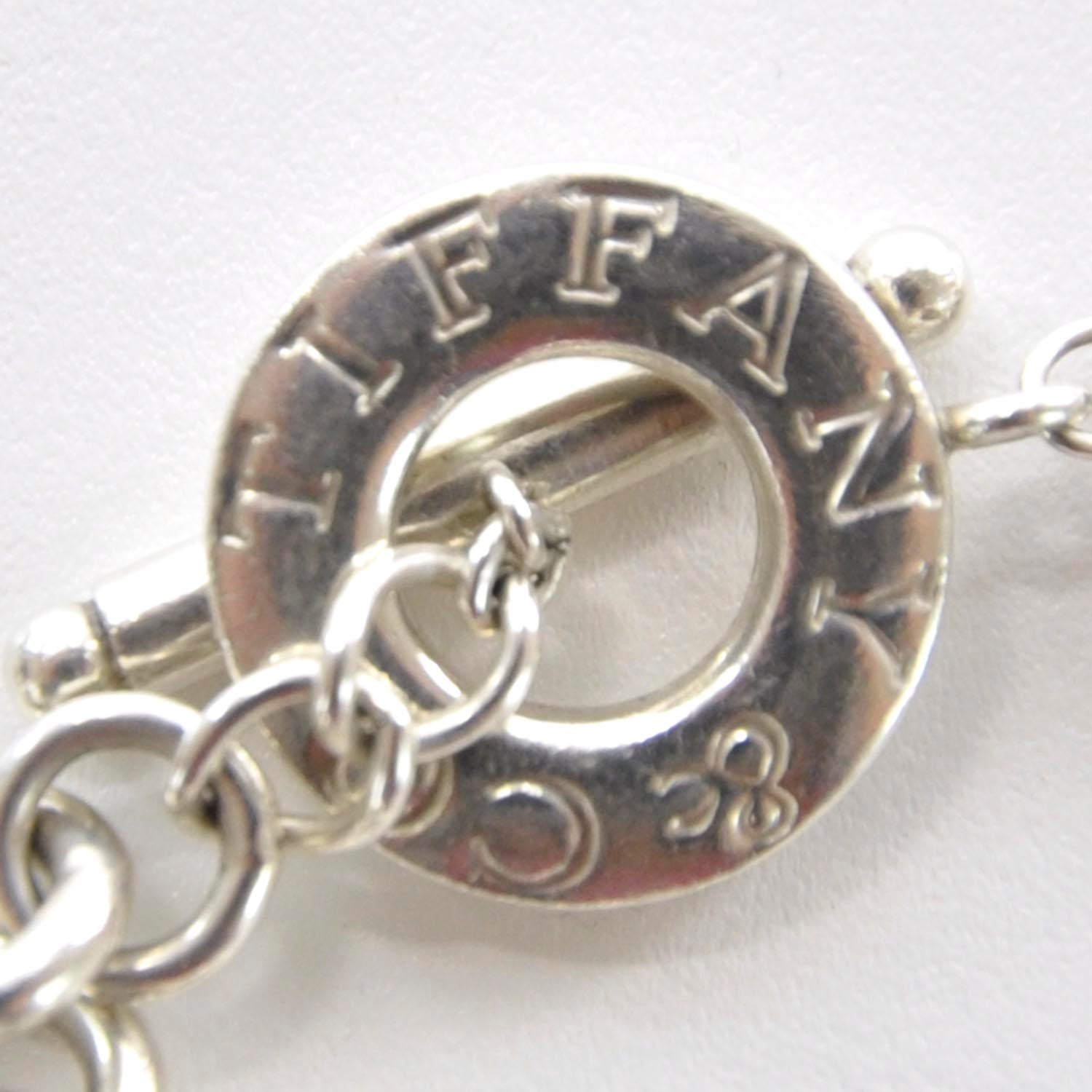 Tiffany Sterling Silver Multi Charm Toggle Bracelet 3 of 4