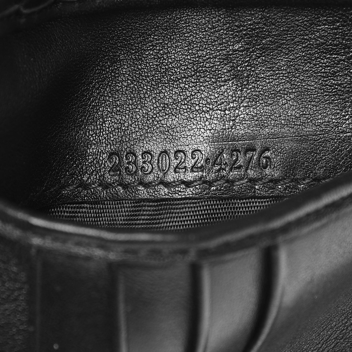 Guccissima Twins French Wallet Black
