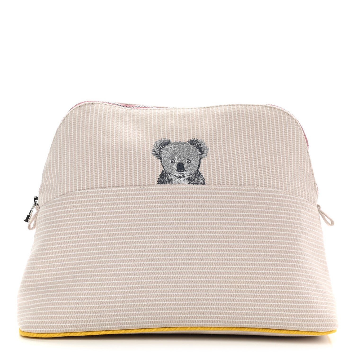 Hermes Cotton Stripe Bolide Passe-Passe Case 1 of 9