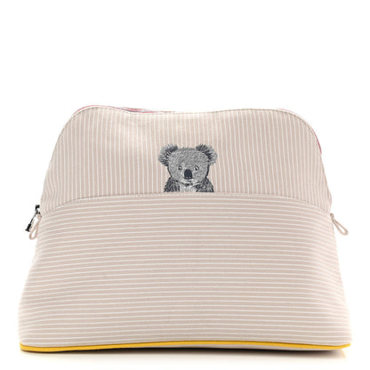 Hermes Cotton Stripe Bolide Passe-Passe Case 1 of 9