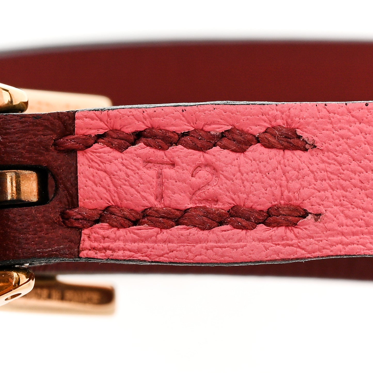 Swift Chamonix Behapi Double Tour Reversible Bracelet T2 Rose Azalee Gold