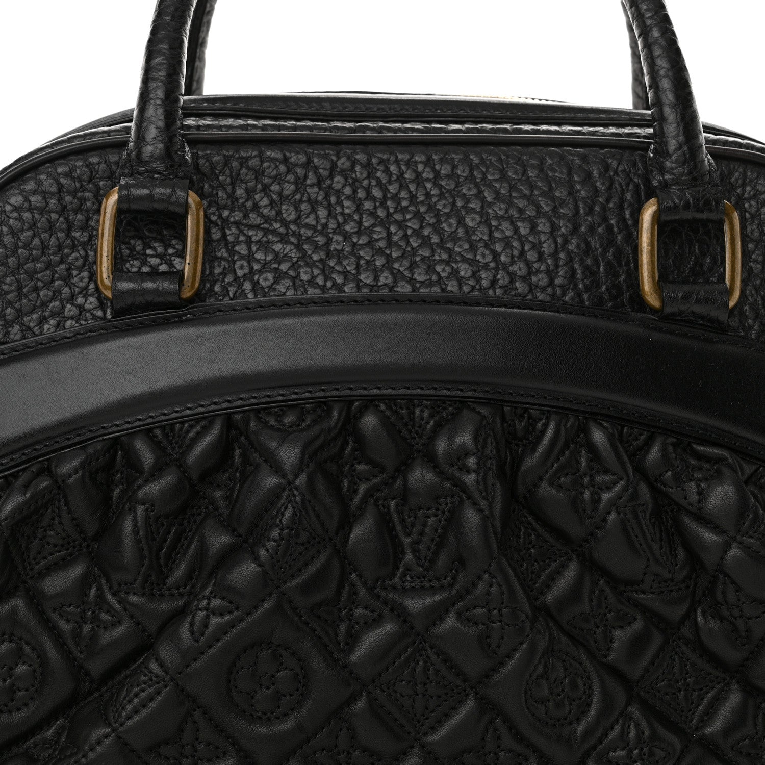 Louis Vuitton Lambskin Vienna Mizi Black 7 of 11