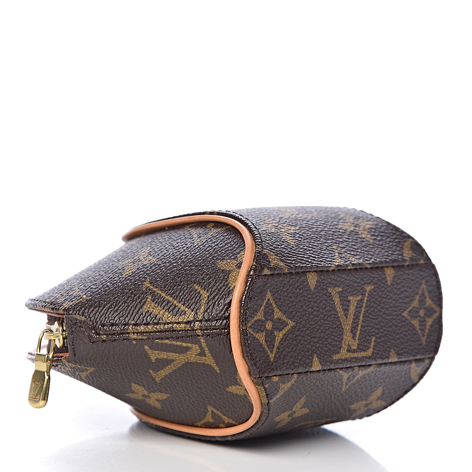 Louis Vuitton Monogram Mini Ellipse Wristlet Clutch 4 of 9
