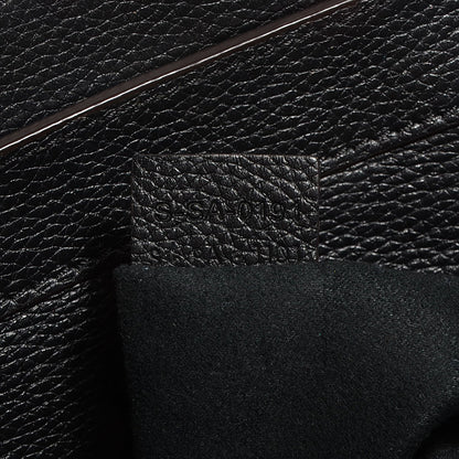 Celine Drummed Calfskin Mini Luggage Black 7 of 9