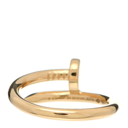 Cartier 18K Yellow Gold Juste Un Clou Ring 61 9.5 6 of 8