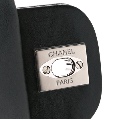 Chanel Calfskin Quilted CC Uniform Flap Belt Bag Black 7 of 13