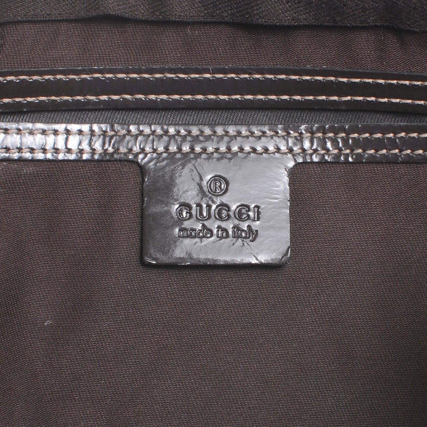 Monogram Medium Joy Boston Bag Brown