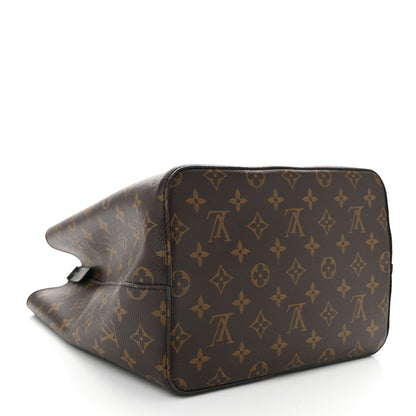 Louis Vuitton Monogram Neonoe MM Black 4 of 9