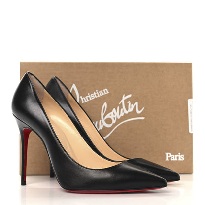 Christian Louboutin Shiny Nappa Decollete 554 100 Pumps 37.5 Black 9 of 9