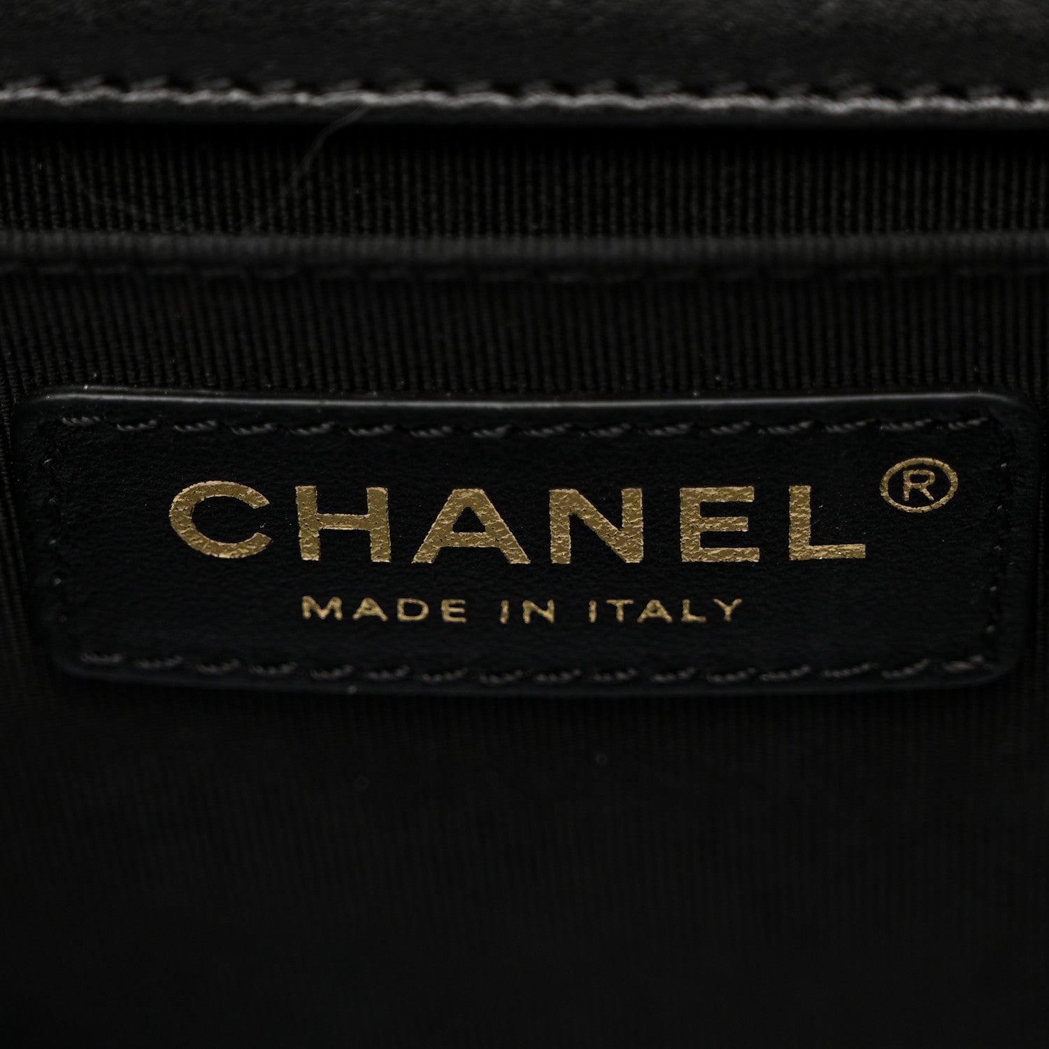 Chanel Lambskin Quilted Medium Boy Flap Black 6 of 12