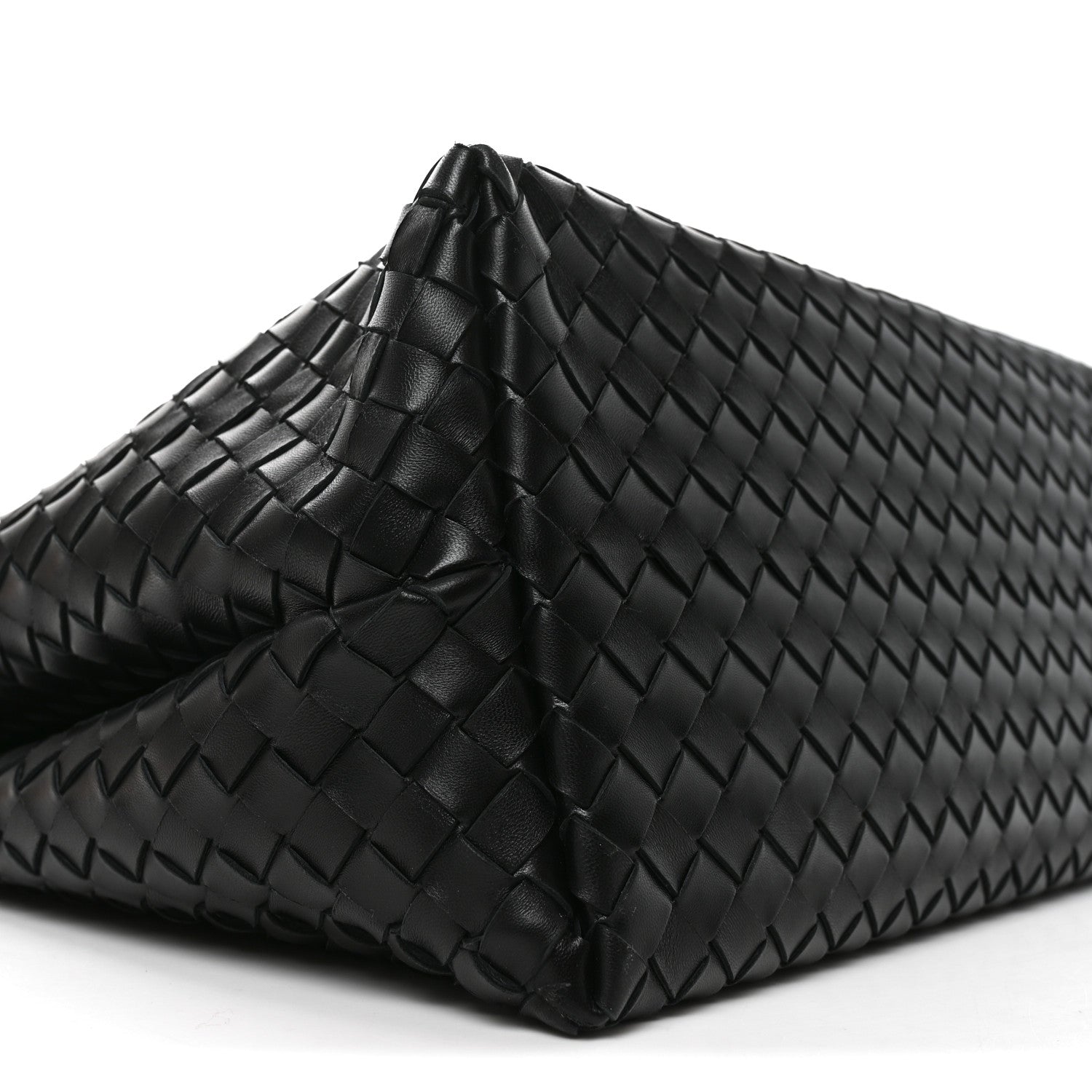 Bottega Veneta Nappa Intrecciato Large Andiamo Shoulder Bag Black 8 of 9