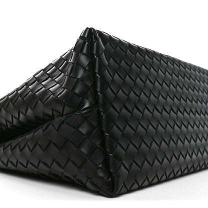 Bottega Veneta Nappa Intrecciato Large Andiamo Shoulder Bag Black 8 of 9
