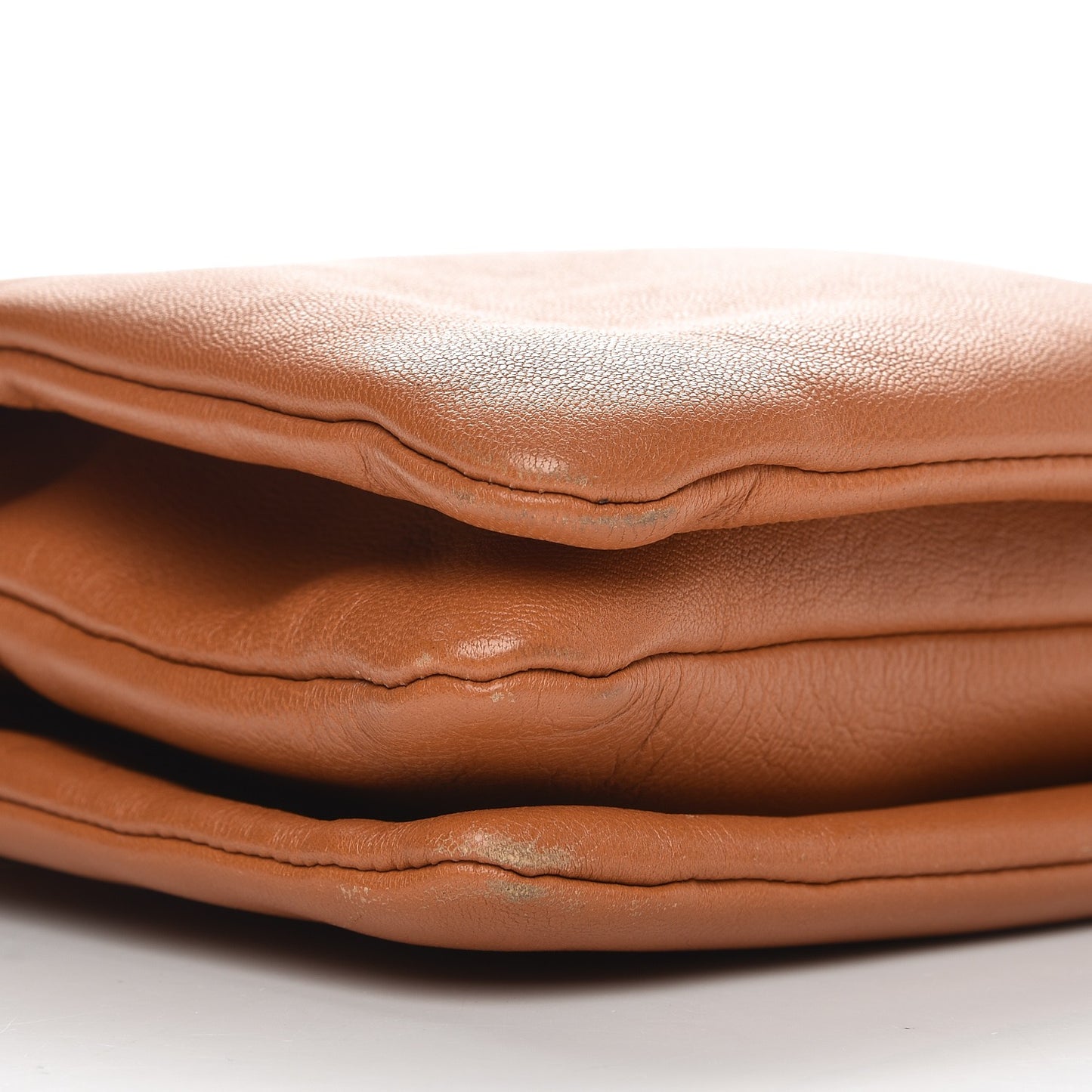 Lambskin Small Trio Crossbody Bag Tan