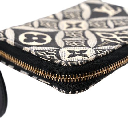 Louis Vuitton Jacquard Since 1854 Zippy Coin Purse Grey 11 of 16