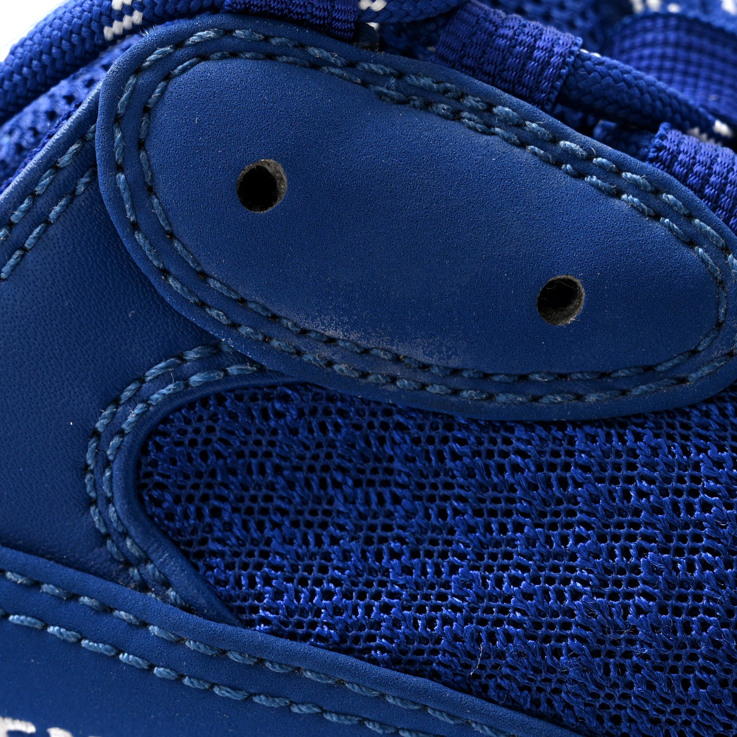 Balenciaga Fabric Mesh Mens Triple S Sneakers 43 Deep Blue 10 of 12
