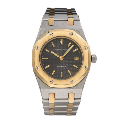 Audemars Piguet Stainless Steel 18K Yellow Gold 30mm Royal Oak Automatic Watch 1 of 6