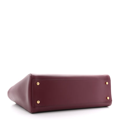 Chanel Calfskin Archetype Small Shopping Tote Dark Burgundy 4 of 10