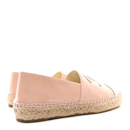 Chanel Patent CC Espadrilles 36 Pink 4 of 12
