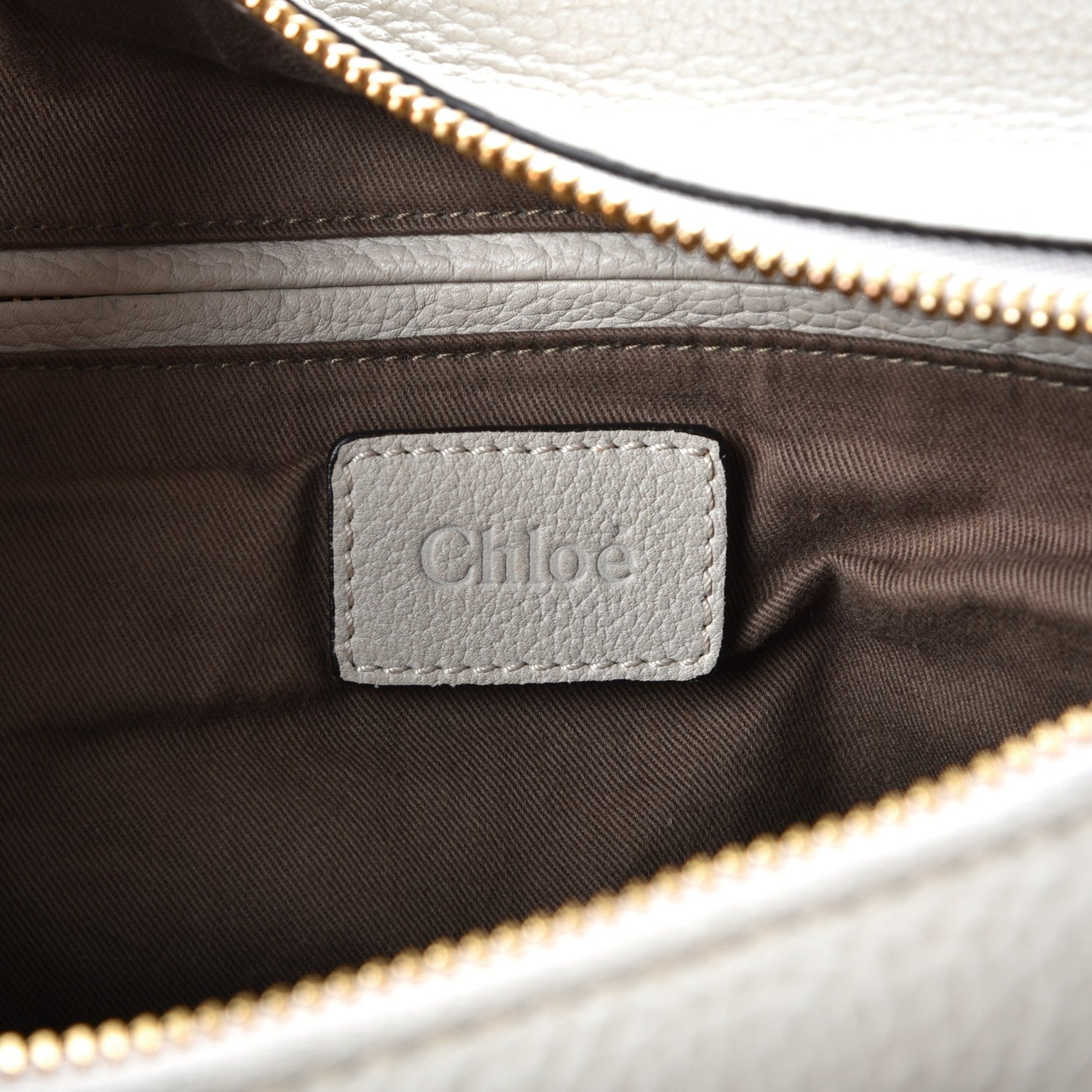 Chloe Calfskin Large Marcie Satchel Dove 6 of 16