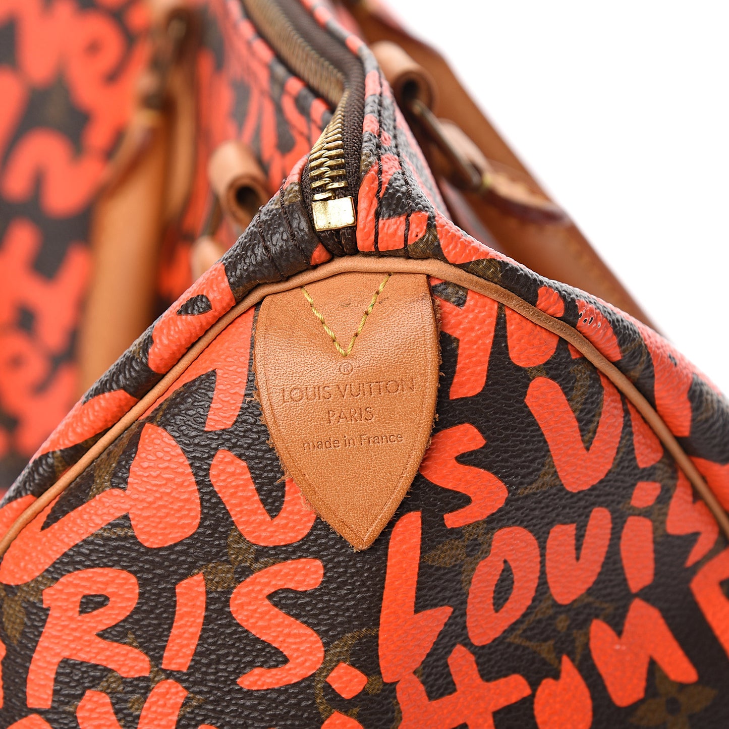 Monogram Graffiti Speedy 30 Orange