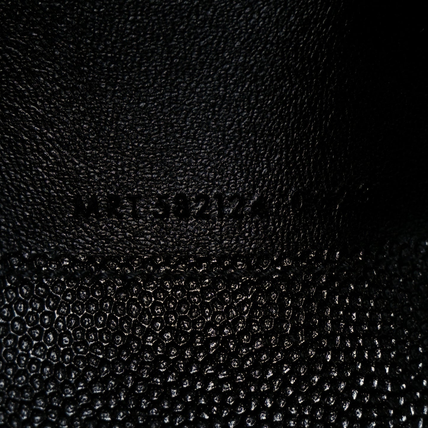 Grain De Poudre Monogram Uptown Wallet Black
