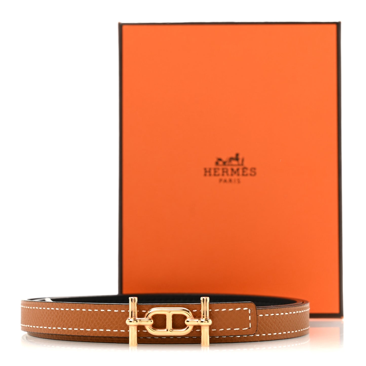 Swift Epsom 13mm Ancre Belt 75 30 Black Gold