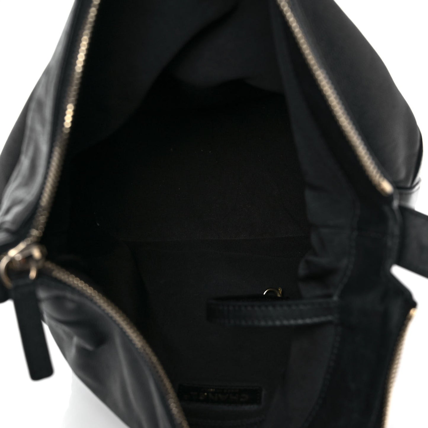 Caviar Lambskin Quilted Casual Style Hobo Black